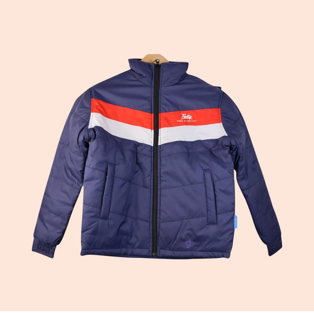 Greys&blues Glide Jacket- Blue & Red with White